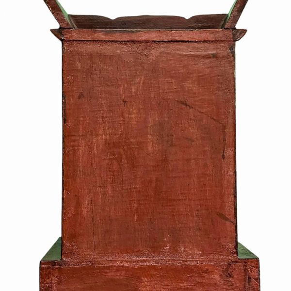 Traditional Tibetan Altar Chesum Box – Hand-Painted in Traditional Colors