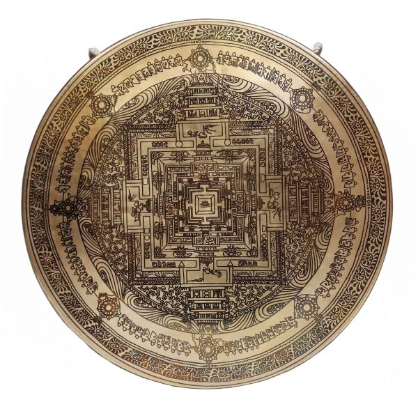 Handmade Gong – Bronze Chau Gong, Tam-Tam Gong, Symphonic Gong with Mandala Etching