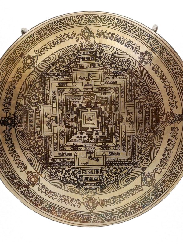 Handmade Gong – Bronze Chau Gong, Tam-Tam Gong, Symphonic Gong with Mandala Etching