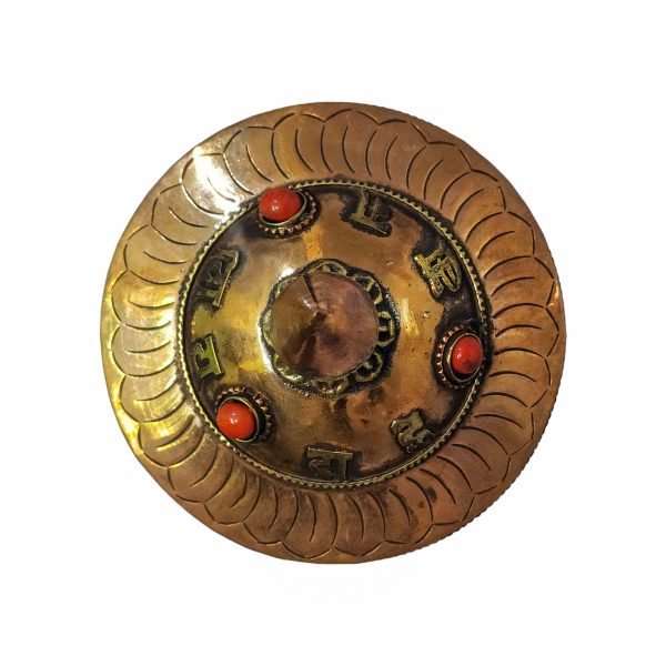 Table Top Buddhist Handmade Prayer Wheel