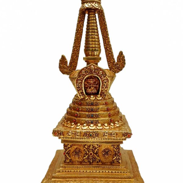 Buddhist Stupa – Handmade Sacred Monument Statue