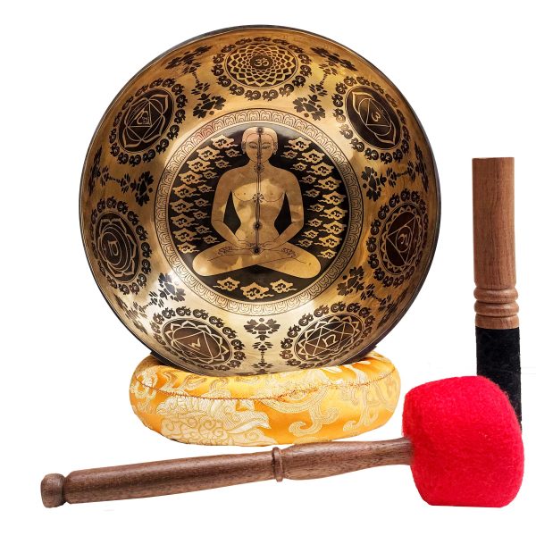Buddhist Hand-Beaten Singing Bowl – Samadhi