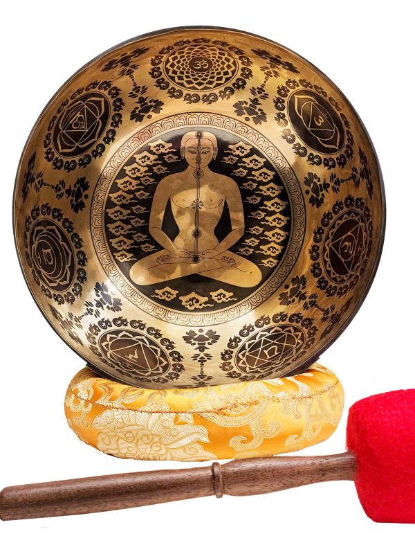 Buddhist Hand-Beaten Singing Bowl – Samadhi