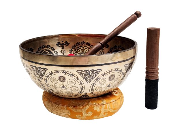 Buddhist Hand-Beaten Singing Bowl – Samadhi