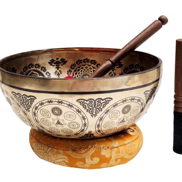 Buddhist Hand-Beaten Singing Bowl – Samadhi
