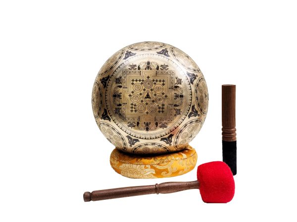 Buddhist Hand-Beaten Singing Bowl – Samadhi