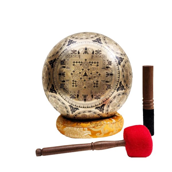 Buddhist Hand-Beaten Singing Bowl – Samadhi
