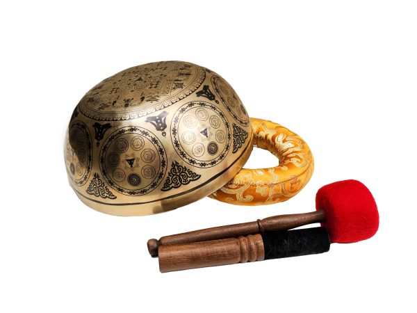 Buddhist Hand-Beaten Singing Bowl – Samadhi