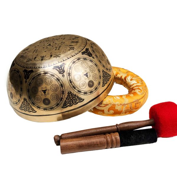 Buddhist Hand-Beaten Singing Bowl – Samadhi