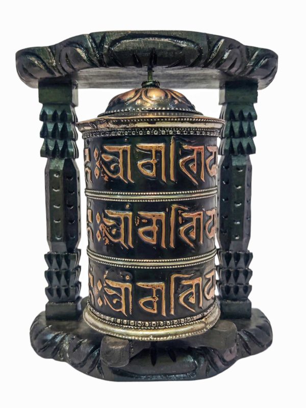 Buddhist Handmade Wall Prayer Wheel