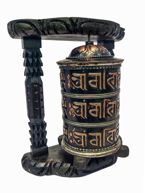 Buddhist Handmade Wall Prayer Wheel