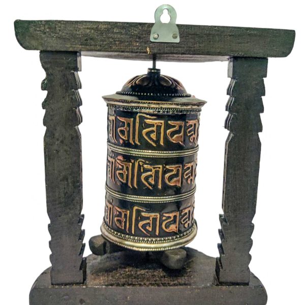 Buddhist Handmade Wall Prayer Wheel