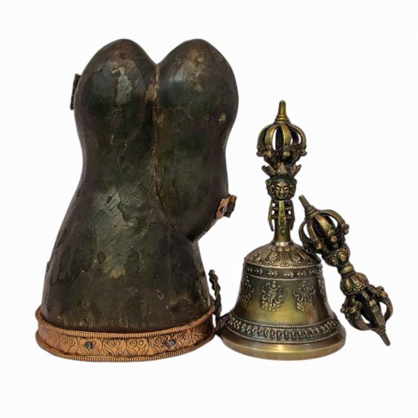 Bell and Dorje Vajra with Wood Cover