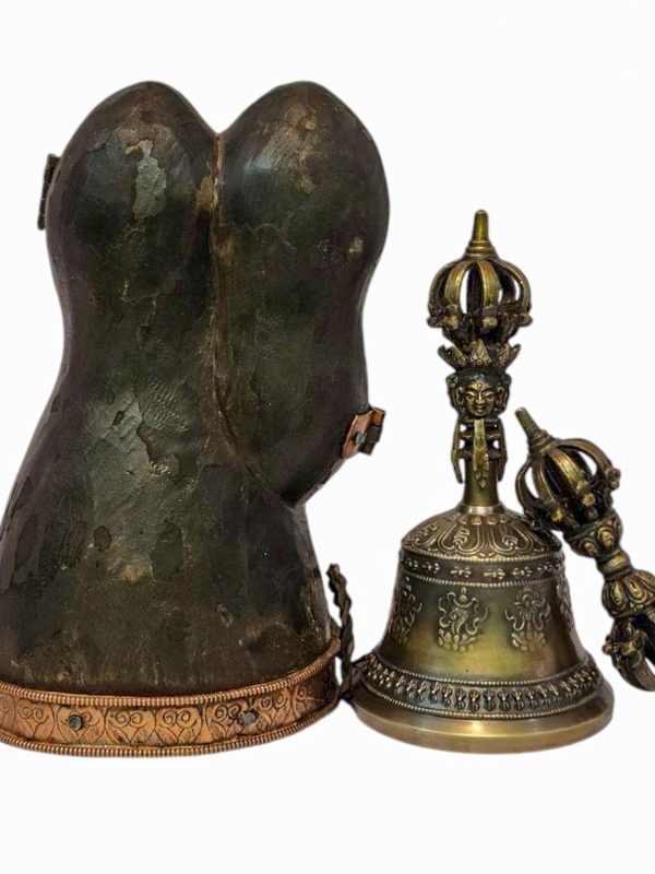 Bell and Dorje Vajra with Wood Cover