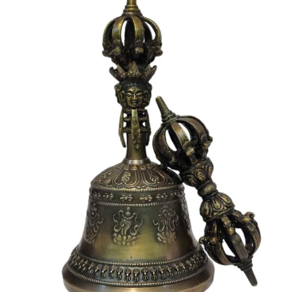 Bell and Dorje Vajra with Wood Cover