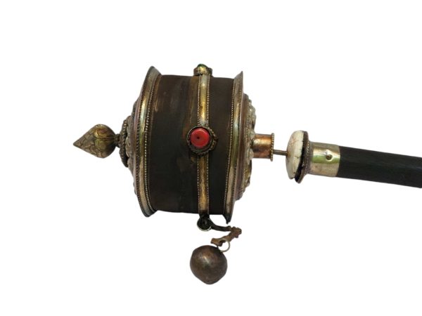 Hand Held Buddhist Handmade Prayer Wheel