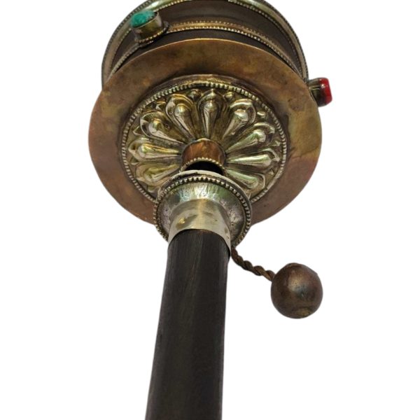 Hand Held Buddhist Handmade Prayer Wheel