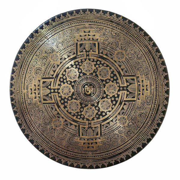 Handmade Bronze Chau Gong – Tam-Tam Symphonic Gong with Mandala Etching