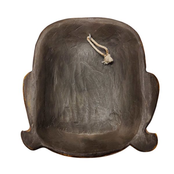 Laughing Buddha – Handmade Wooden Mask, Wall Hanging, Painted, Poplar Wood