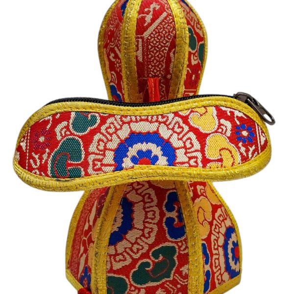 Bell and Vajra Dorje Set with Brocade Cover
