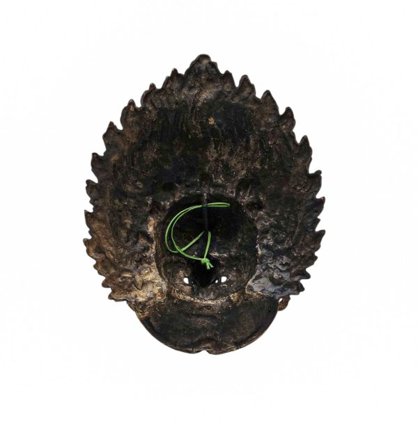 Garuda – Handmade Ritual Metal Mask, Antique Finishing