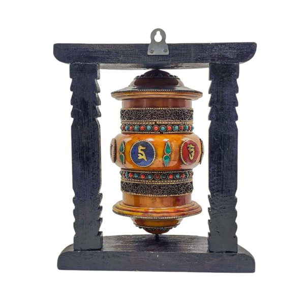 Buddhist Handmade Wall Prayer Wheel