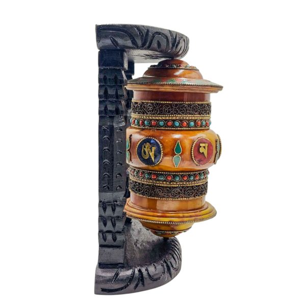 Buddhist Handmade Wall Prayer Wheel