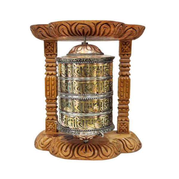 Buddhist Handmade Wall Prayer Wheel