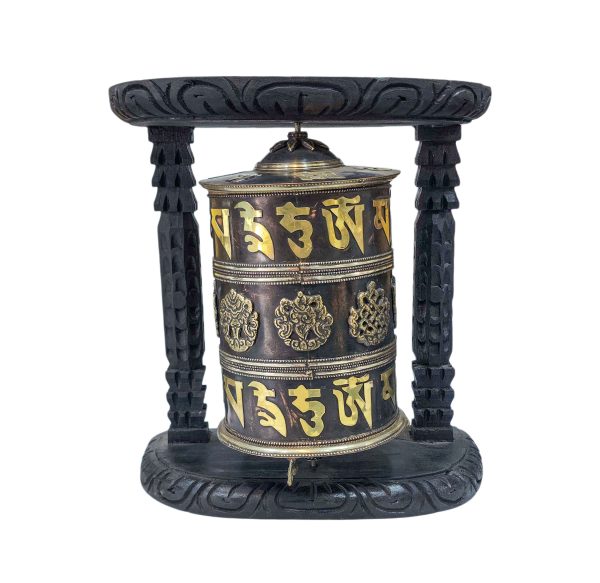 Buddhist Handmade Wall Prayer Wheel