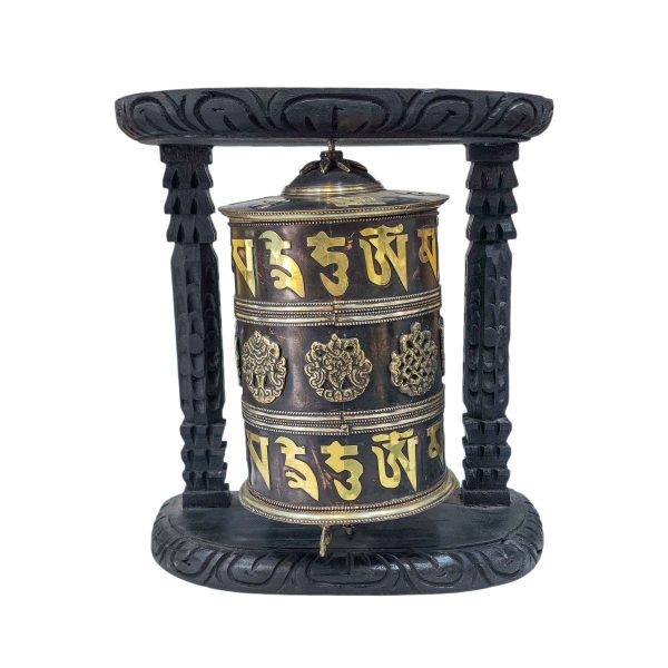 Buddhist Handmade Wall Prayer Wheel