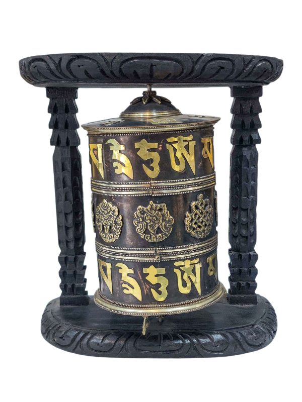 Buddhist Handmade Wall Prayer Wheel