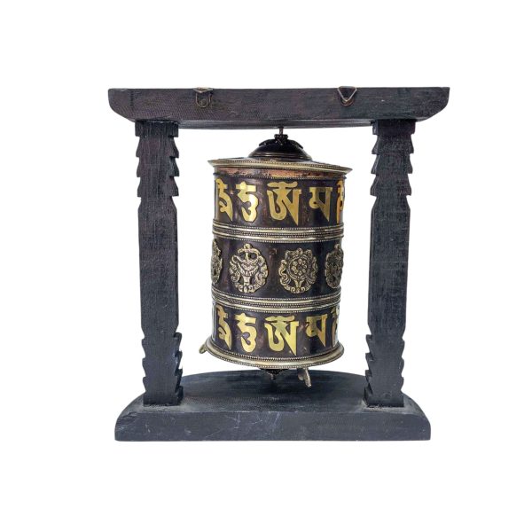 Buddhist Handmade Wall Prayer Wheel