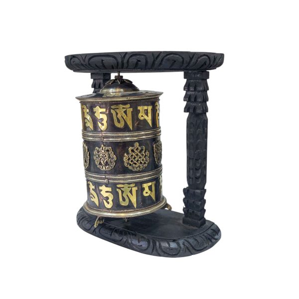 Buddhist Handmade Wall Prayer Wheel