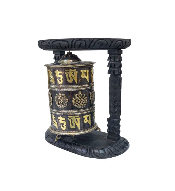 Buddhist Handmade Wall Prayer Wheel