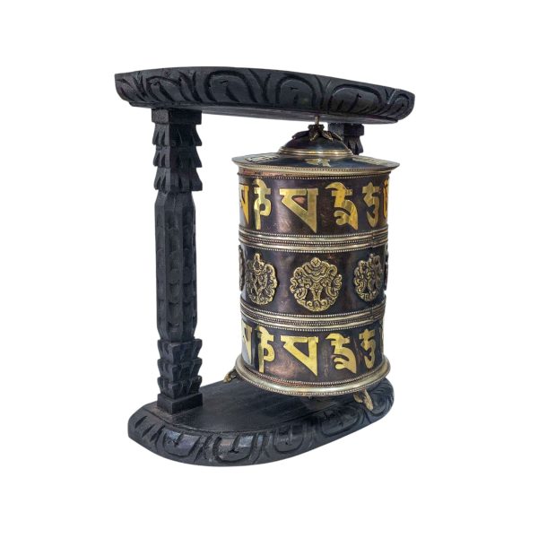 Buddhist Handmade Wall Prayer Wheel