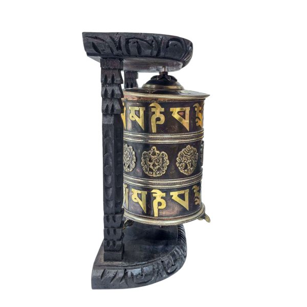 Buddhist Handmade Wall Prayer Wheel