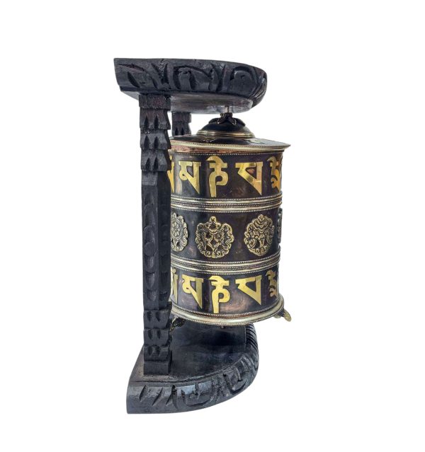 Buddhist Handmade Wall Prayer Wheel