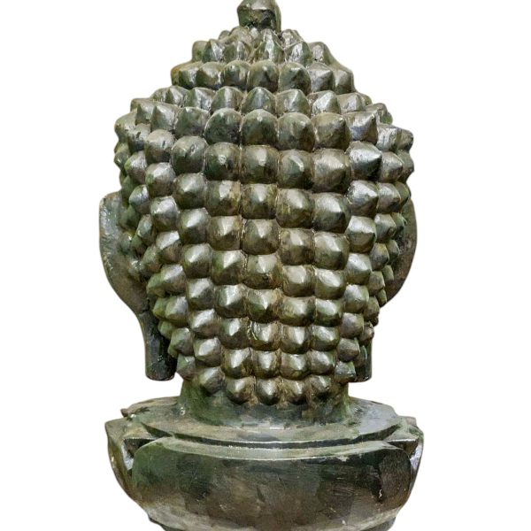 Buddha Head – Handmade Wooden Mask Wall Hanging