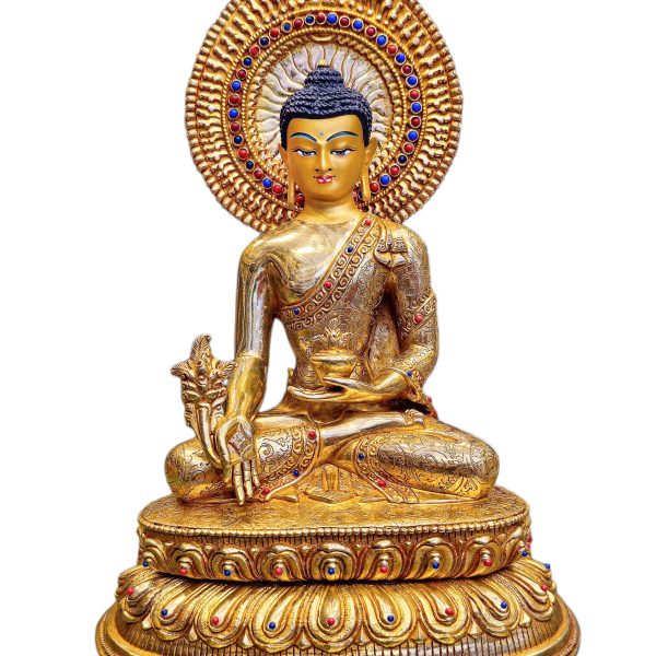 Medicine Buddha Buddhist Handmade Statue