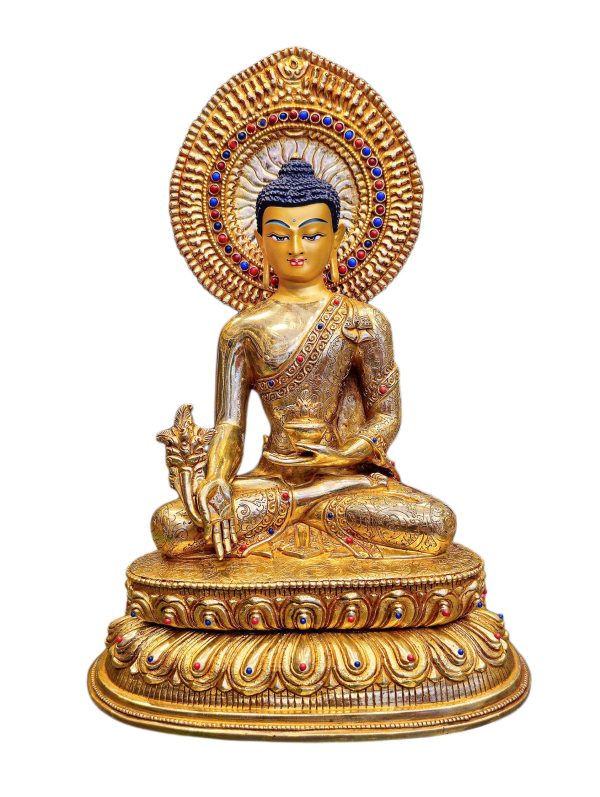 Medicine Buddha Buddhist Handmade Statue