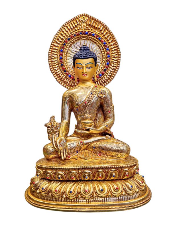 Medicine Buddha Buddhist Handmade Statue