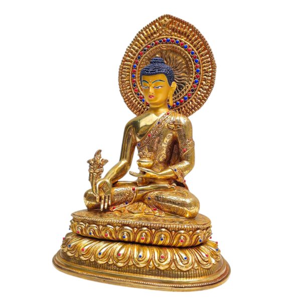 Medicine Buddha Buddhist Handmade Statue
