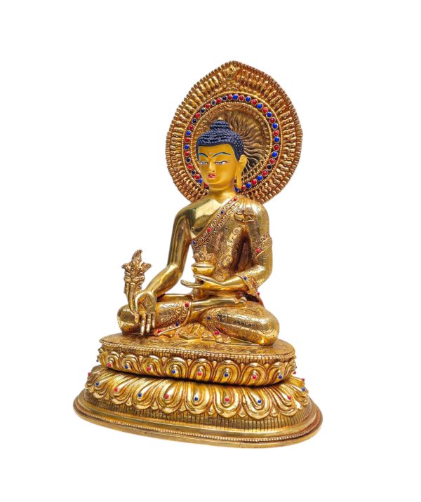 Medicine Buddha Buddhist Handmade Statue
