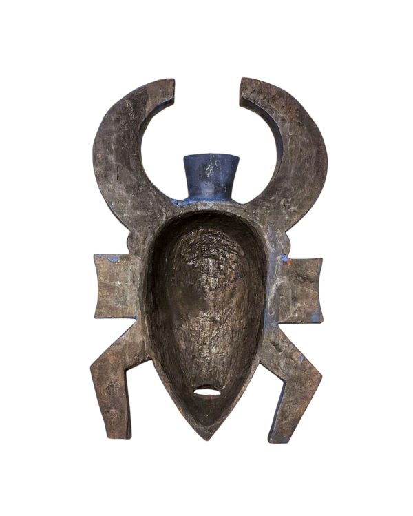 Tribal Mask – Handmade Wooden Wall Hanging
