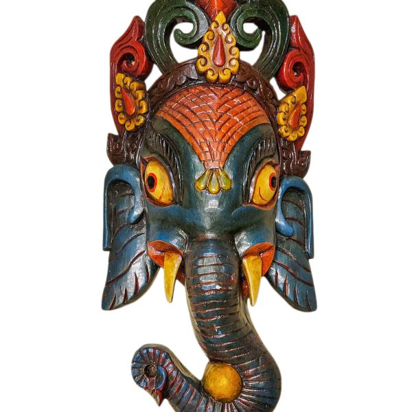 Ganesh – Handmade Wooden Mask