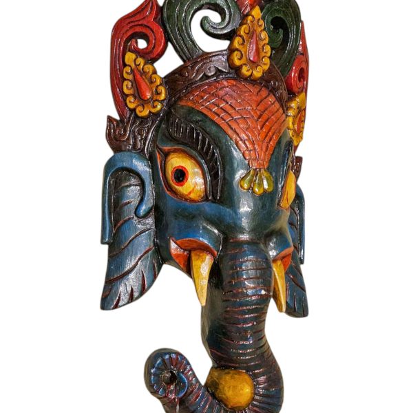 Ganesh – Handmade Wooden Mask