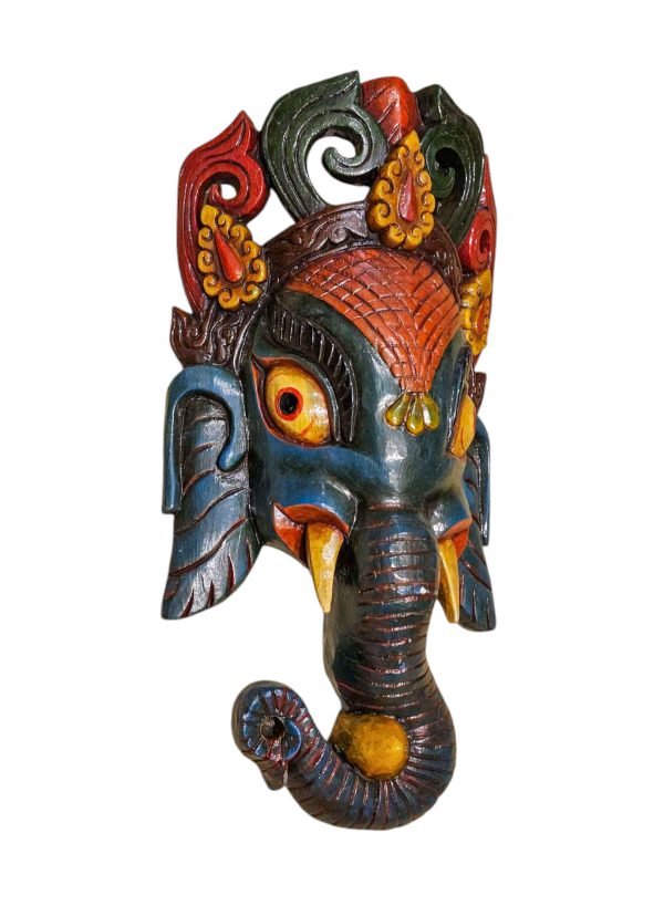 Ganesh – Handmade Wooden Mask