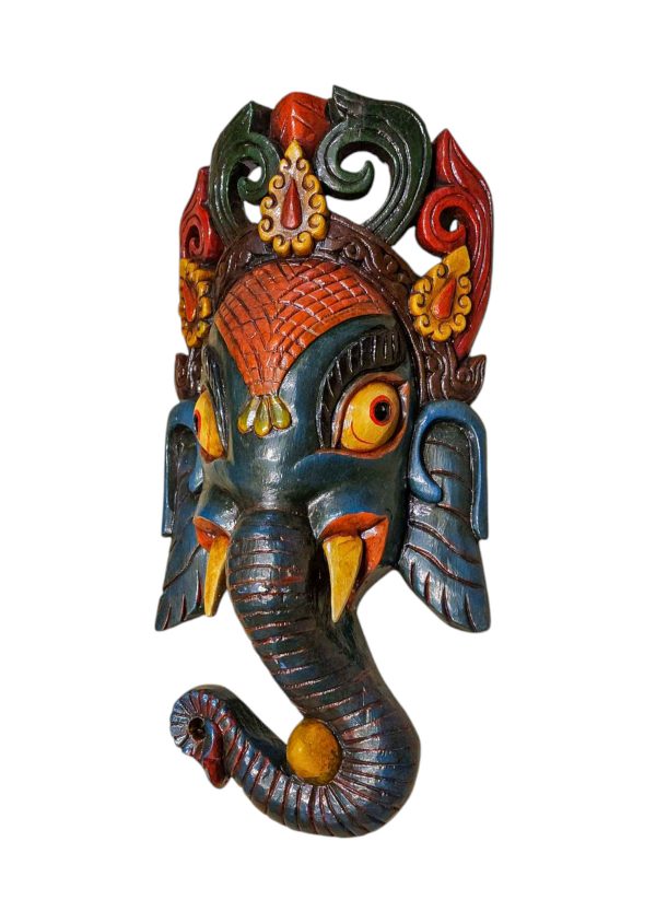Ganesh – Handmade Wooden Mask