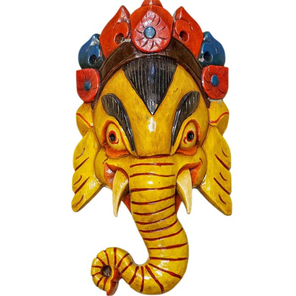 Ganesh – Handmade Wooden Mask
