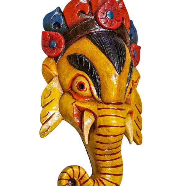Ganesh – Handmade Wooden Mask